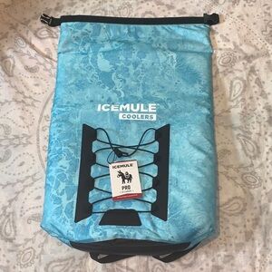NWT IceMule Pro 33L XLarge Waterproof Backpack Cooler Bag Realtree Wave Blue